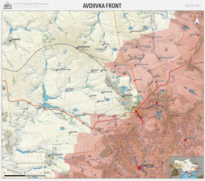 day 520 Avdiivka Front