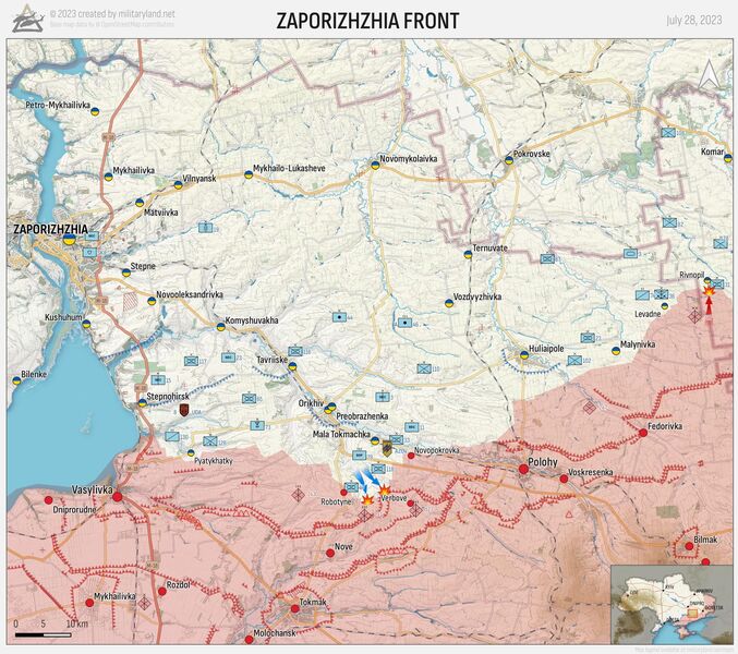 day 520 Zaporizhzhia Front