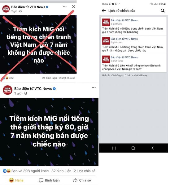 VTC   giật tít