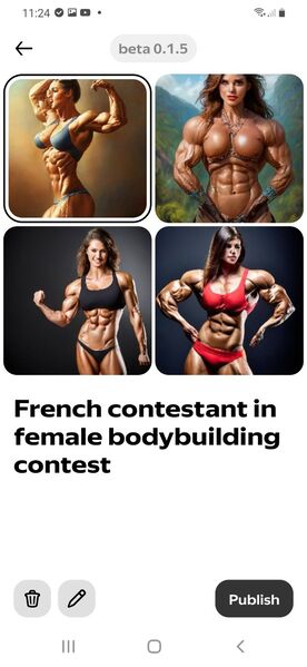 FrenchContestantFemaleBodyBuildingContest YandexMasterPiece
