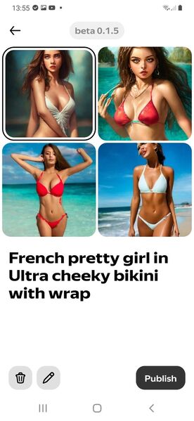 FrenchPrettyGirl UltraCheekyBikiniWrap YandexMasterPiece